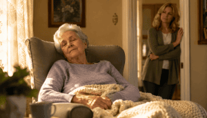 elderly parent sleeping all day