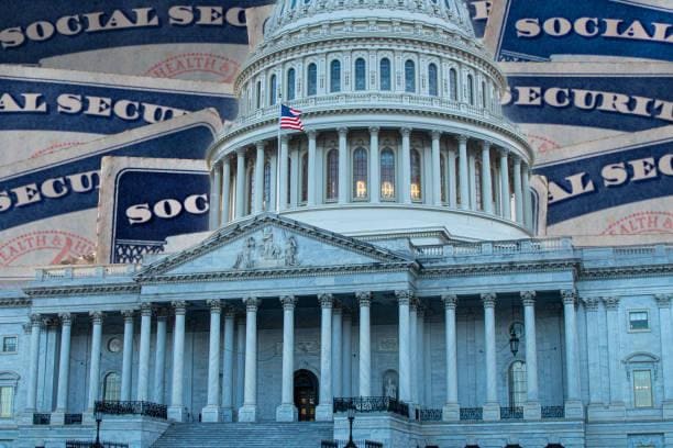 social security -Washington DC Capitol